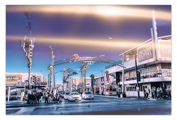 Tablou cu strada în Las Vegas (90x60 cm)
