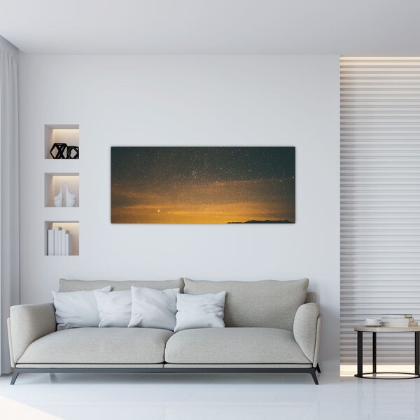 Tablou cu cerul înstelat (120x50 cm)
