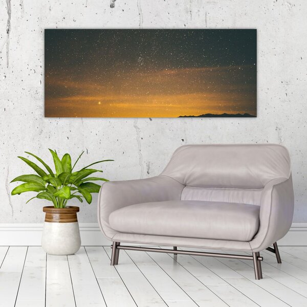 Tablou cu cerul înstelat (120x50 cm)