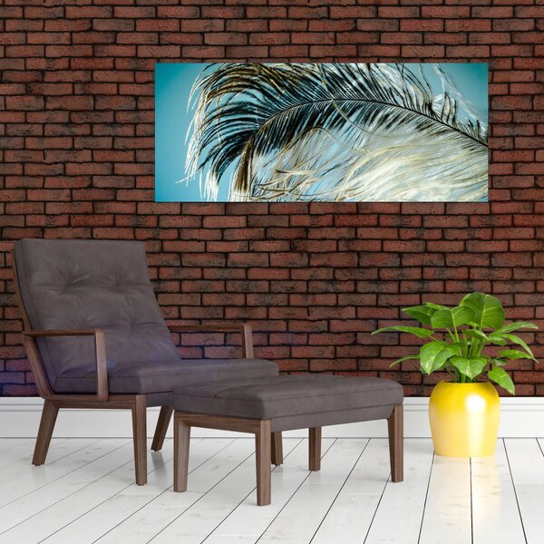 Tablou cu pană (120x50 cm)