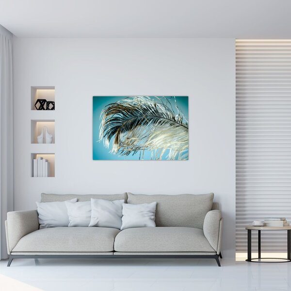 Tablou cu pană (90x60 cm)