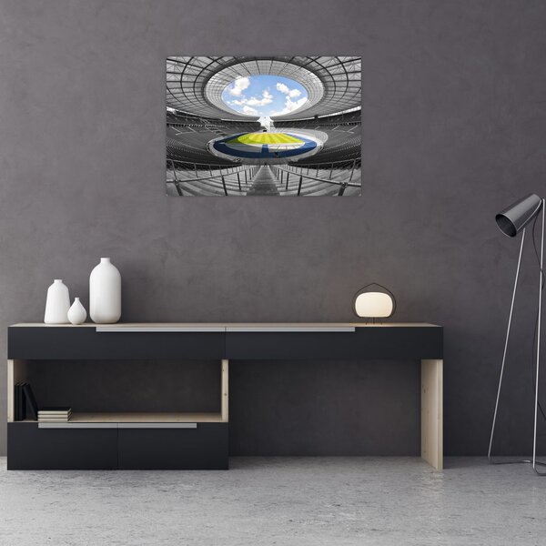 Tablou - stadionul de fodbal (70x50 cm)