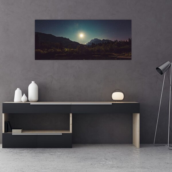 Tablou - cerul nocturn (120x50 cm)