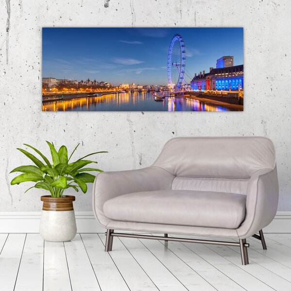 Tablou London Eye (120x50 cm)