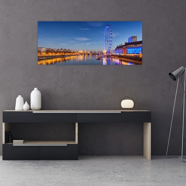 Tablou London Eye (120x50 cm)