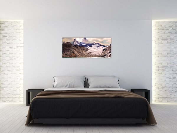 Tablou cu lac montan (120x50 cm)