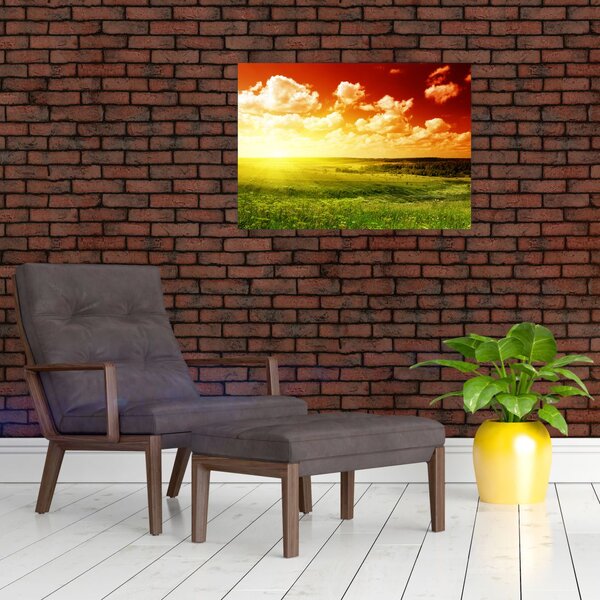 Tablou cu furtuna de vară (70x50 cm)
