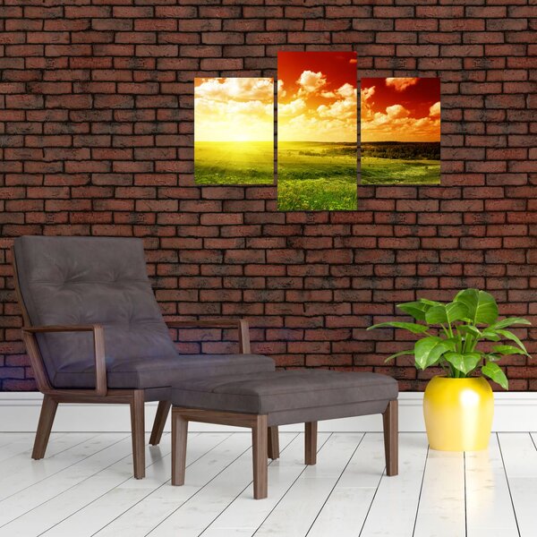 Tablou cu furtuna de vară (90x60 cm)