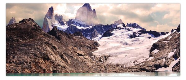 Tablou cu lac montan (120x50 cm)