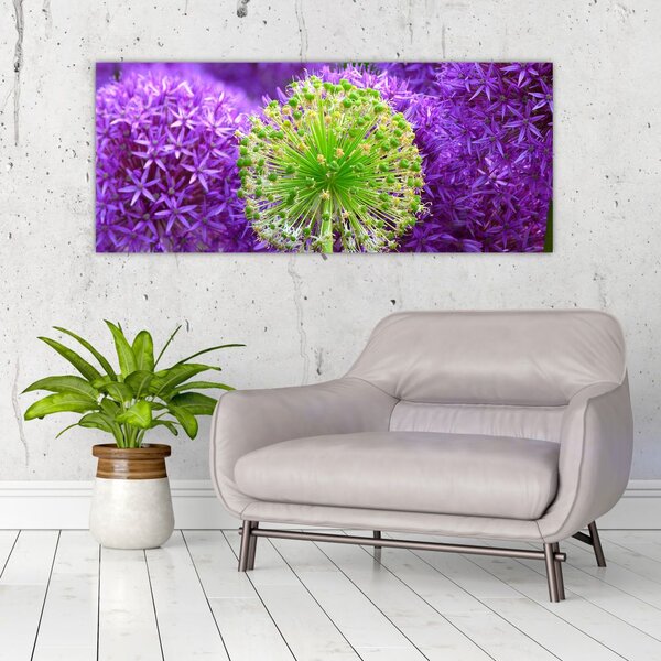 Tablou cu floare (120x50 cm)
