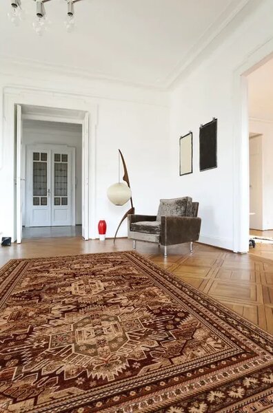Covor lana Mostar dark amber Selectează mărime: 133 X 190