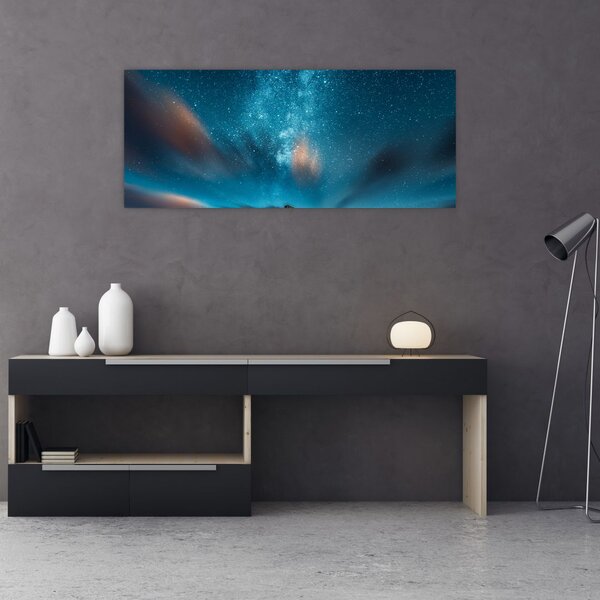Tablou calea lactee alabastră (120x50 cm)