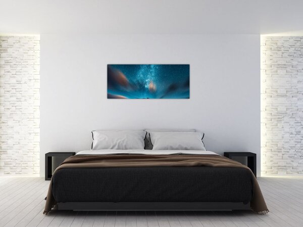 Tablou calea lactee alabastră (120x50 cm)
