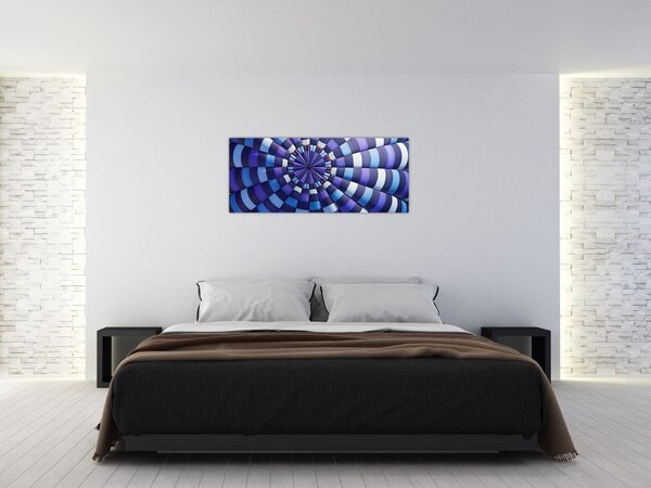 Tablou cu structura balonului zburător (120x50 cm)