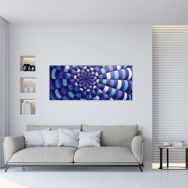 Tablou cu structura balonului zburător (120x50 cm)