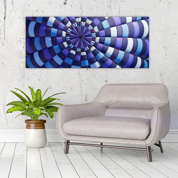 Tablou cu structura balonului zburător (120x50 cm)