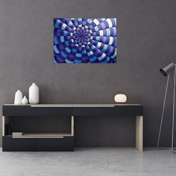 Tablou cu structura balonului zburător (70x50 cm)
