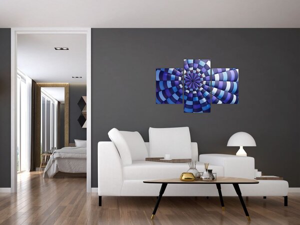 Tablou cu structura balonului zburător (90x60 cm)