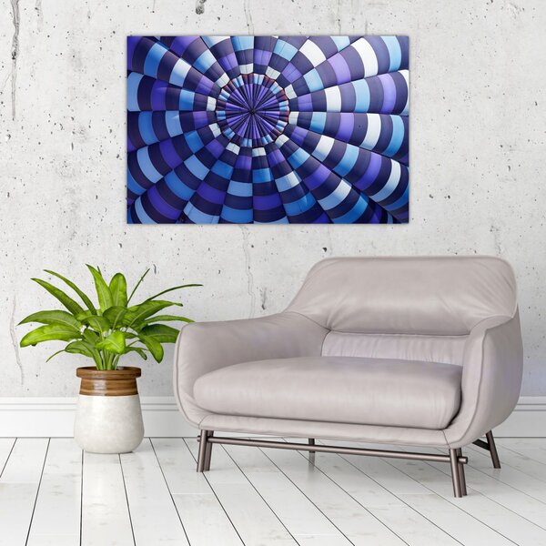 Tablou cu structura balonului zburător (90x60 cm)