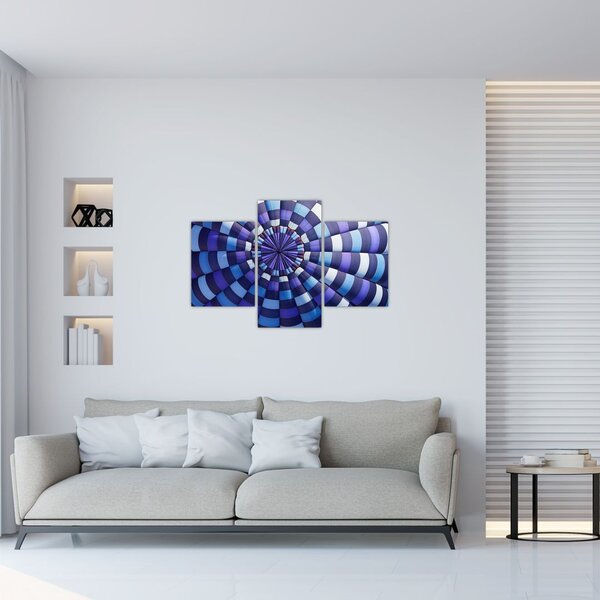 Tablou cu structura balonului zburător (90x60 cm)