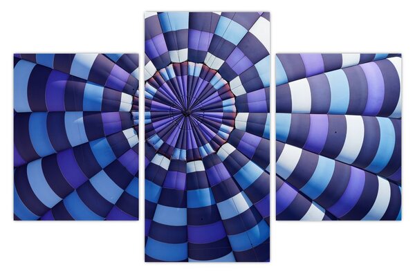 Tablou cu structura balonului zburător (90x60 cm)