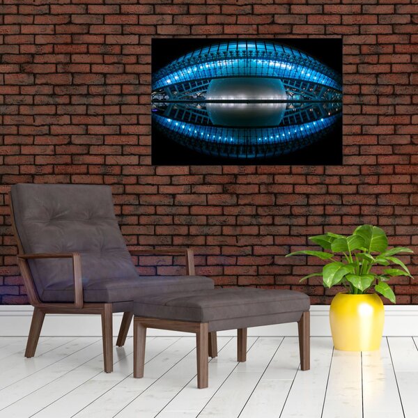 Tablou cu stadion de fotbal (90x60 cm)