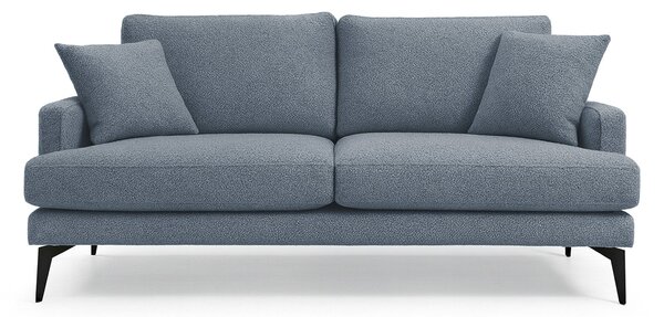 Canapea Fixă AZURRO, 2 locuri, 175x90x85 cm, Albastru-Mystery