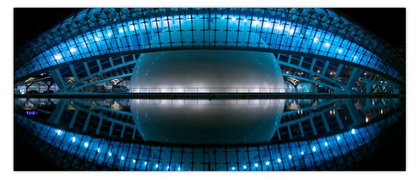 Tablou cu stadion de fotbal (120x50 cm)