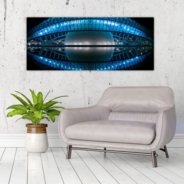 Tablou cu stadion de fotbal (120x50 cm)