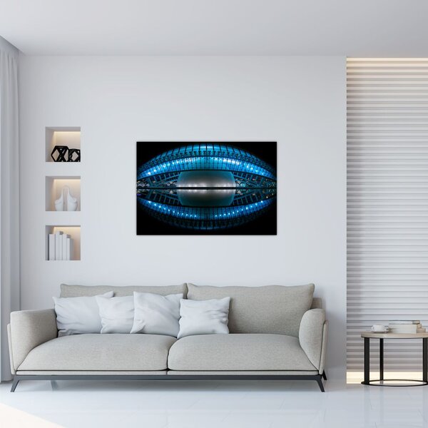 Tablou cu stadion de fotbal (90x60 cm)