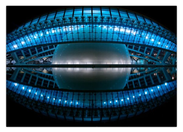 Tablou cu stadion de fotbal (70x50 cm)