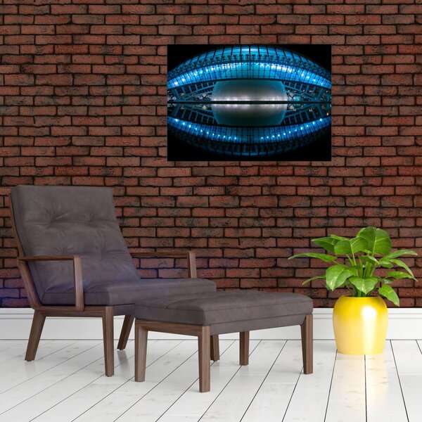 Tablou cu stadion de fotbal (70x50 cm)