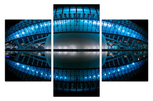 Tablou cu stadion de fotbal (90x60 cm)