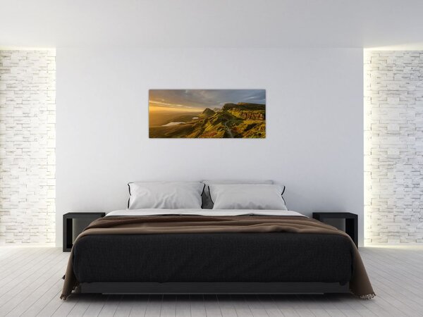 Tablou cu munți (120x50 cm)
