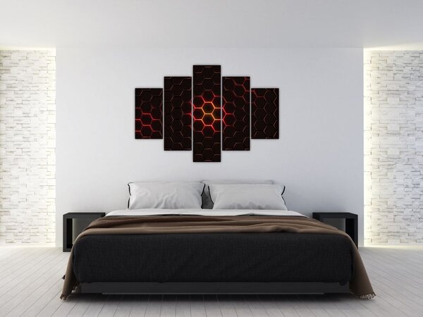 Tablou cu sârmă (150x105 cm)