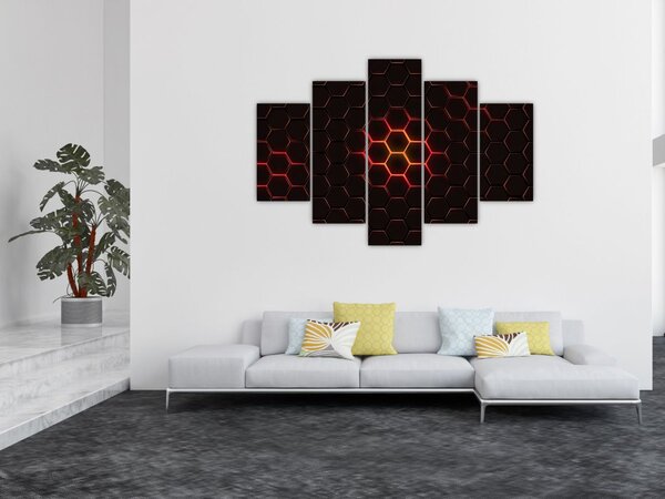 Tablou cu sârmă (150x105 cm)