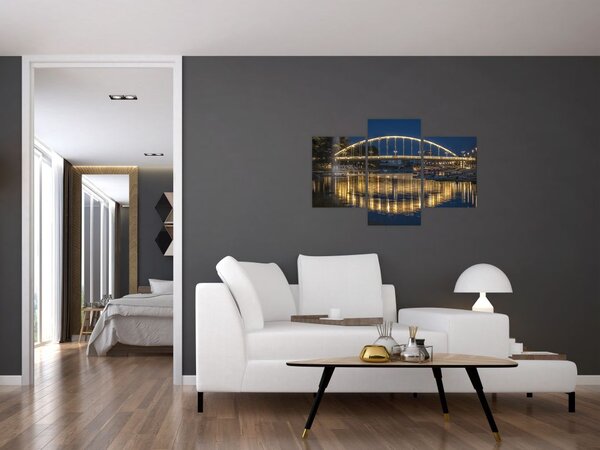 Tablou cu făntână arteziană (90x60 cm)
