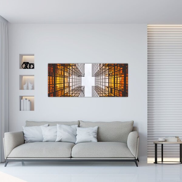 Tablou cu zgârie norii (120x50 cm)