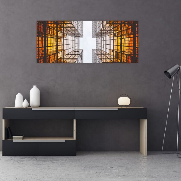 Tablou cu zgârie norii (120x50 cm)