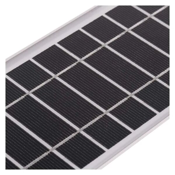 Proiector LED solar cu senzor de mișcare LED/3,7V 3000mAh 4000K IP65 alb