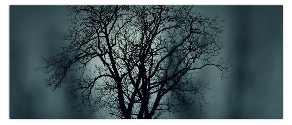 Tablou copaci în eclipsă (120x50 cm)