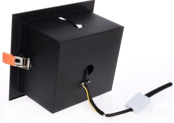 Lampă încastrată PLAZA AR111 1xGU10/12W/230V negru
