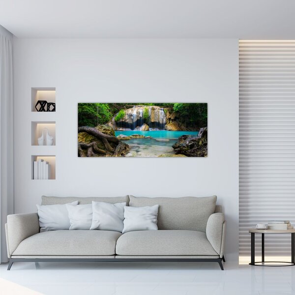 Tablou cu cascade (120x50 cm)