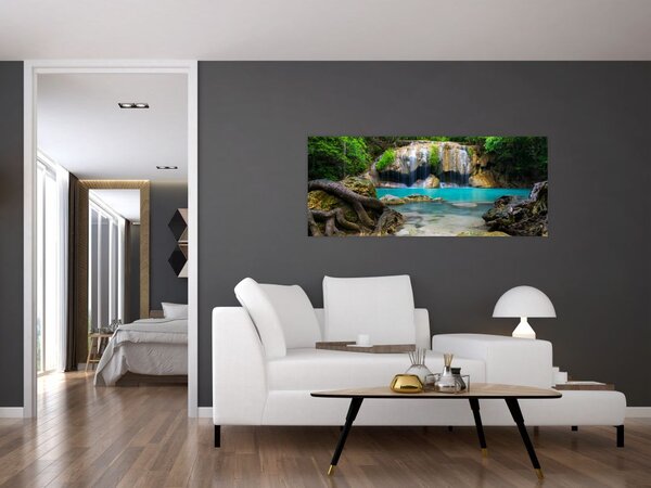 Tablou cu cascade (120x50 cm)
