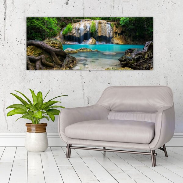 Tablou cu cascade (120x50 cm)