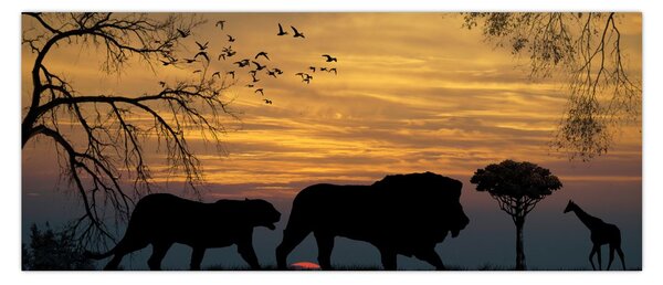 Tablou cu Safari (120x50 cm)