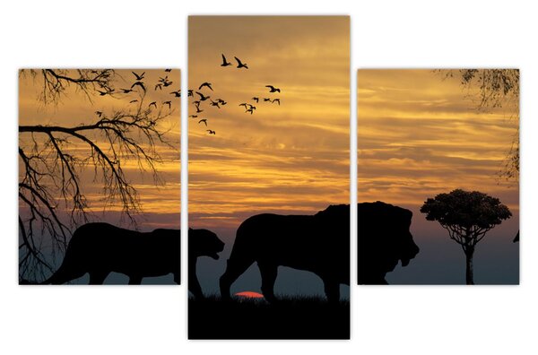 Tablou cu Safari (90x60 cm)