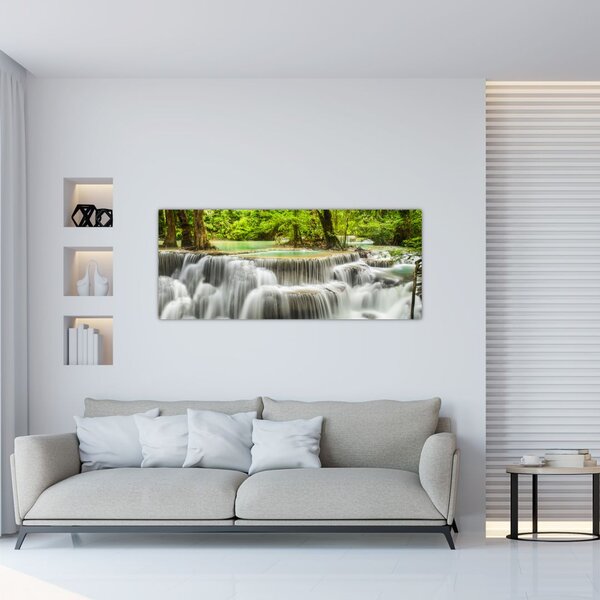 Tablou cu cascade (120x50 cm)