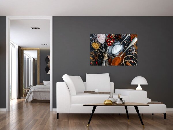 Tablou cu condimente (90x60 cm)