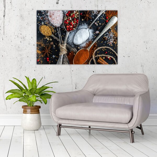 Tablou cu condimente (90x60 cm)